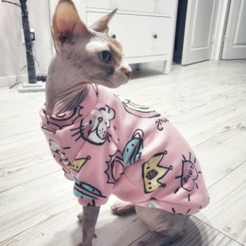 Keep your pet warm and snug even during the cold weathers, give your cat an extra layer of protection and dress them up with this warm Sweet Clothes Cat Winter!lolithecat.com