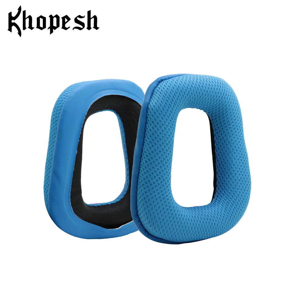Khopesh наушники вкладыши для логитек G930 оголовье подушечки для наушников для логитек G430 Запчасти для наушников амбушюры подушки - Цвет: ear pads