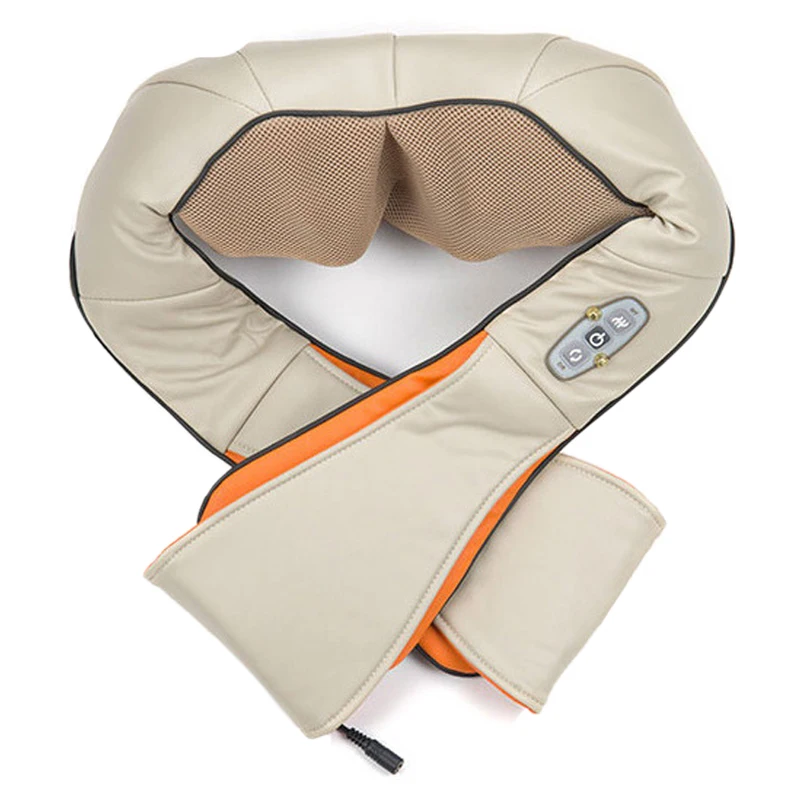 

Pro Body Massage Kneading Shawl Vertebra Massage Professional Neck Shoulder Device Car Household Massager 4D Neck Massager Tool