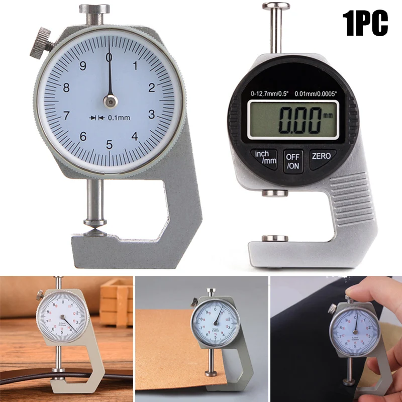 High-precision Digital Thickness Gauge Thickness Gauge High-precision Digital Display Measuring Pearl Diameter Caliper T