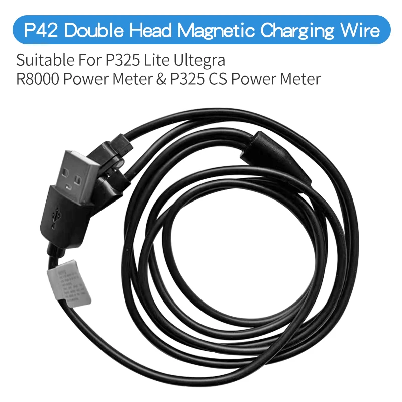 Magene Original Power Meter Ladekabel für P325 CS PES P505 kompatibel P325 Lite Ultegra R8000 Dual-Head magnetische Aufladung – Detail 3