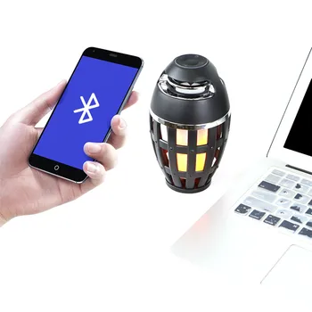 

Bookself Style Flame Lamp Bluetooth Speakers HIFI Sound Quality Amplifier Creative Simulation Design Subwoofer Household Decro