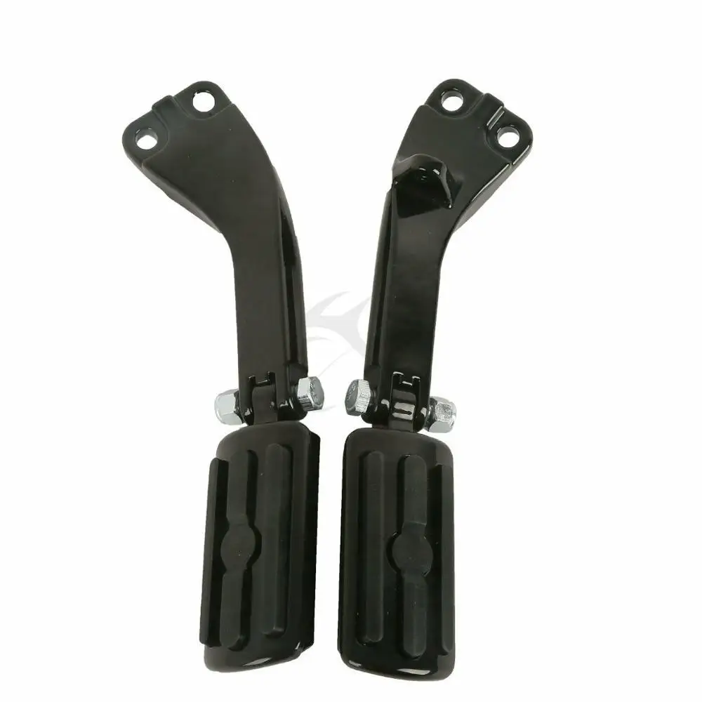 

Motorcycle Passenger Foot Pegs Footpeg Support Mounting For Harley Dyna Low Rider Fat Bob Glide FXDB FXDF 2006-2017