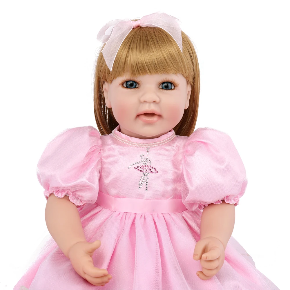 50 см Специальное предложение силиконовые игрушки Reborn Baby Doll хлопок принцесса