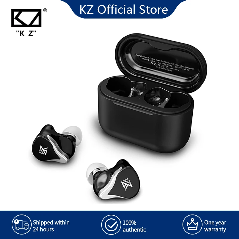 TWS-гарнитура KZ Z3 HiFi Bluetooth-совместимая с Bluetooth 5 2 сенсорное управление | Электроника