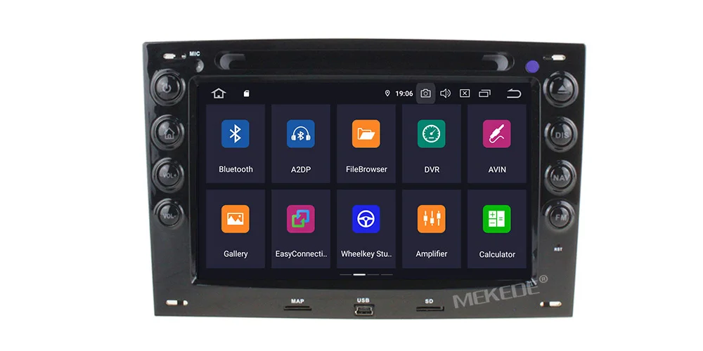 Perfect Android 9.0 4+64G car dvd player for RENAULT MEGANE 2003-2008 car audio gps dvd car radio car gps dvd player WIFI BT 4