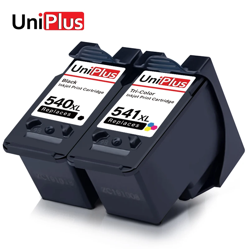 

UniPlus PG540 CL541 Replacement for Canon 540 Canon 541 Ink Cartridge for Canon Pixma Printer MX455 MX475 MX515 MG3200 MG3250