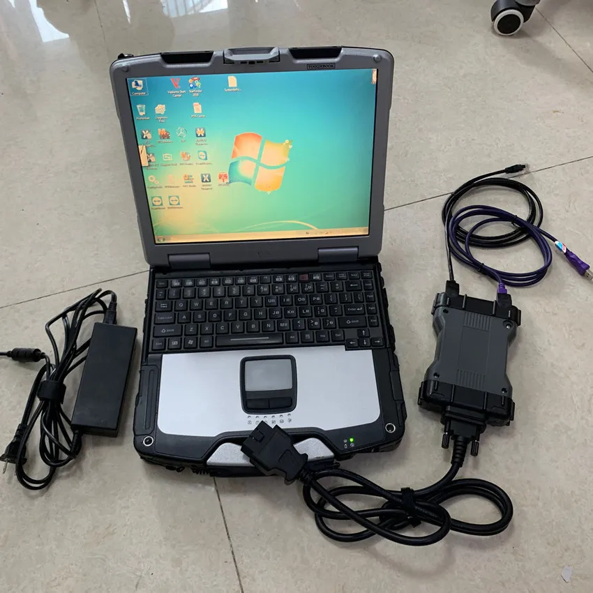 

Mb Star C6 VCI Top Diagnosis Scanner CAN DOIP Protocol Software Newest SSD 480GB Laptop CF31 i5 Ready to Use Windows10 12V 24V