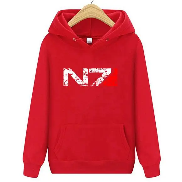 Бренд Игры N7 Mass Effect 3 толстовки Для мужчин систем военный альянс эмблема игра толстовка с капюшоном, женские толстовки Для мужчин куртка