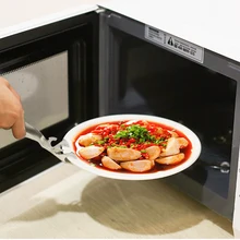Нержавеющая Сталь цельный анти-обжиг Блюдо клип Домашняя Кухня Аксессуары полезные творческие