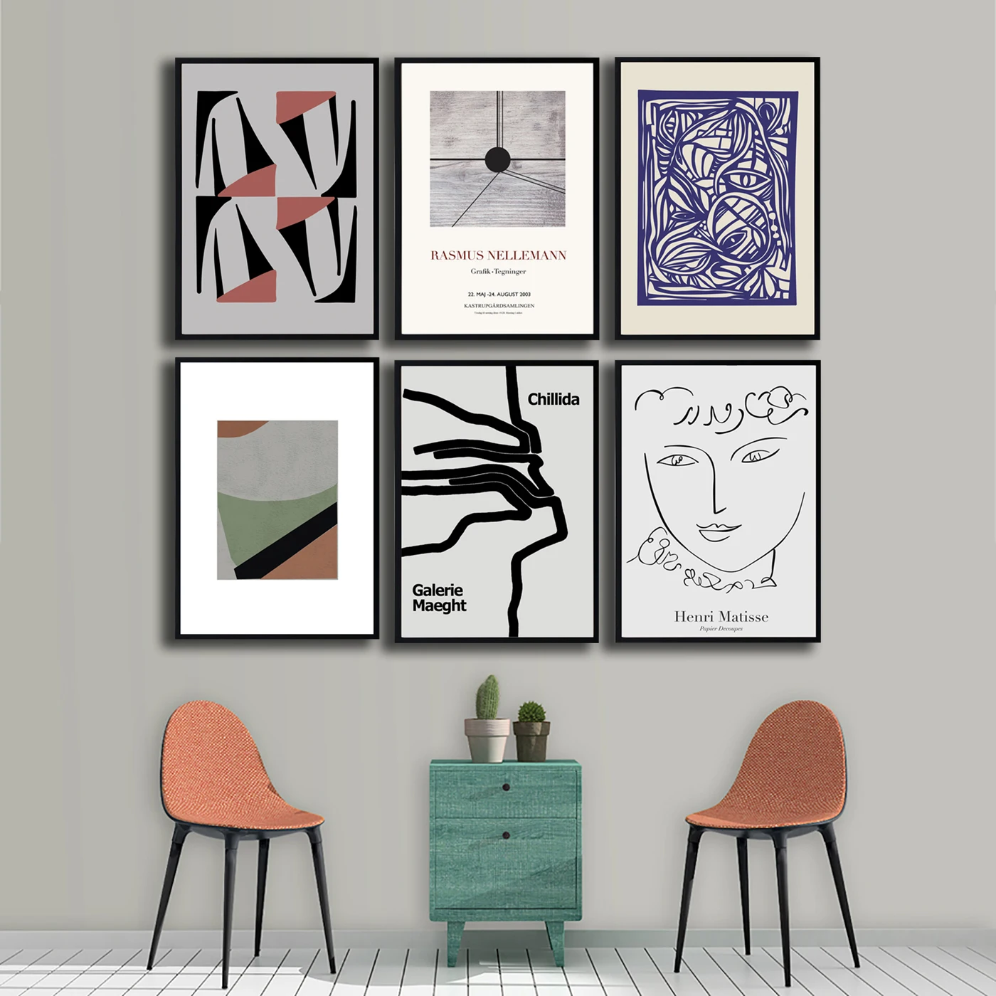 Skandinavischen Hause Kunst/Spanisch Kunst/Französisch zusammenstellung-Wohnkultur-Rasmus Nellemann-matisse-Chillida _ - AliExpress Mobile