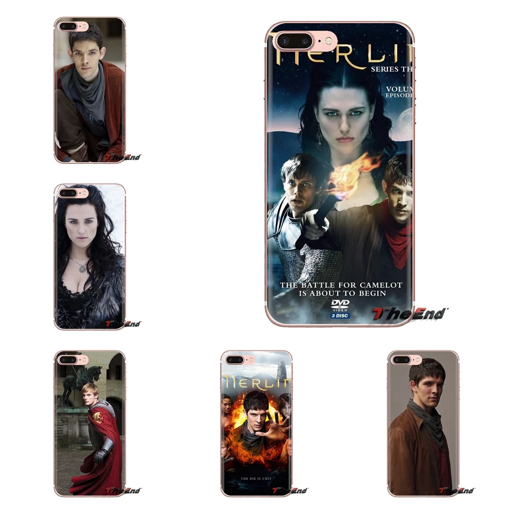 Soft Transparent Shell Covers Merlin Season 5 For Huawei Nova 2 3 2i 3i Y6 Y7 Y9 Prime Pro GR3 GR5 2017 2018 2019 Y5II Y6II |