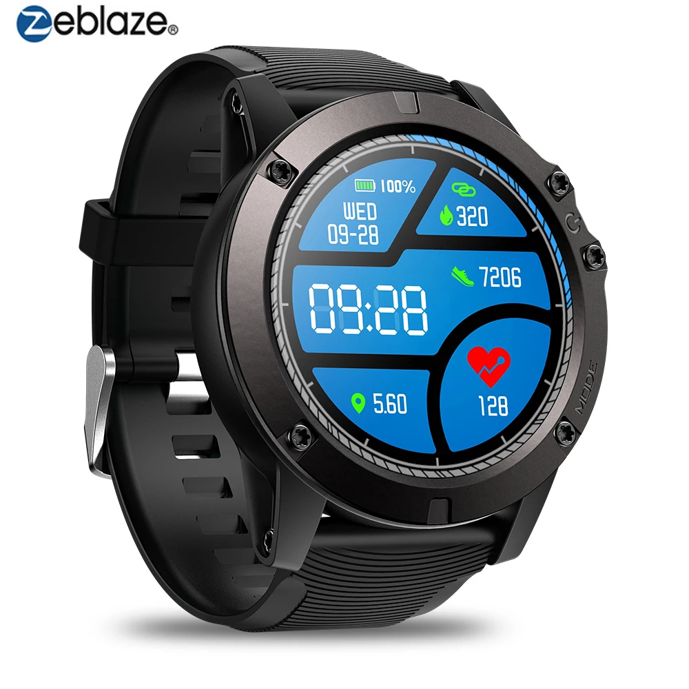 Zeblaze VIBE 3 PRO Sports Tracker Android IOS Bluetooth Smartwatch Heart Rate Waterproof Smart Bracelet Detection Extra Long Standby 