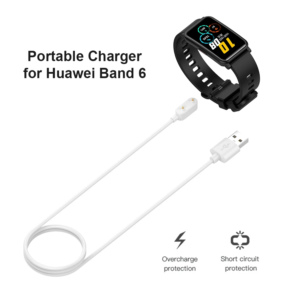 Usb Charging Cable For Huawei Band 6 Pro/huawei Watch Fit/children Watch 4x/honor  Watch Es/band 6 Charger Cord - Chargers - AliExpress