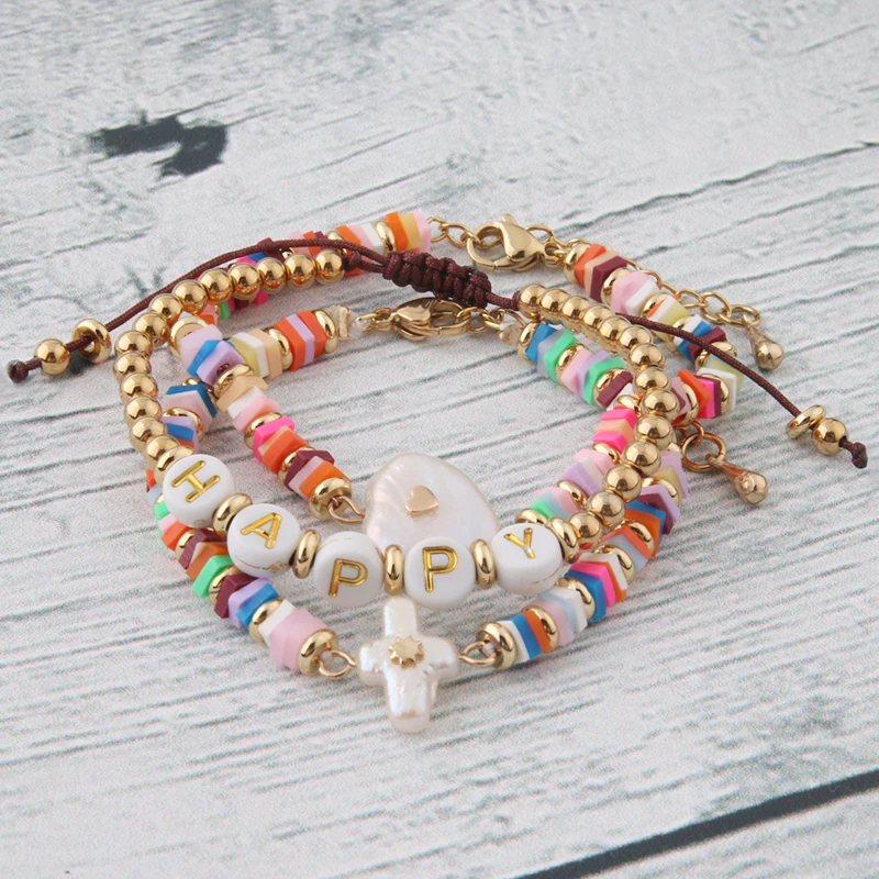 NeeFuWoFu Stainless Steel Bracelet Metal Freshwater Pearls Beaded Charm Bangle Bohemia de Madera Pulseira Jewelry | Украшения и