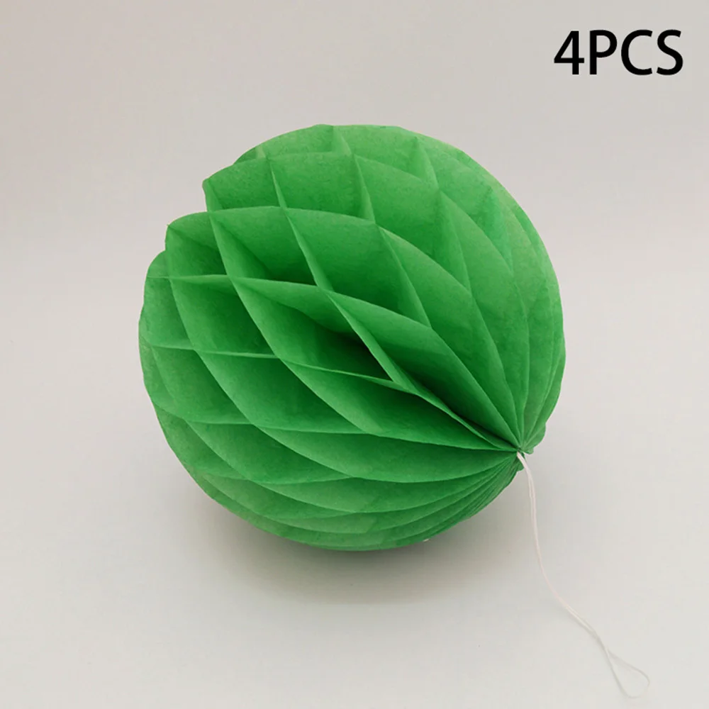 4 шт./компл. бумажный цветочный шар подвесной фонарик фонарь вентилятор для
