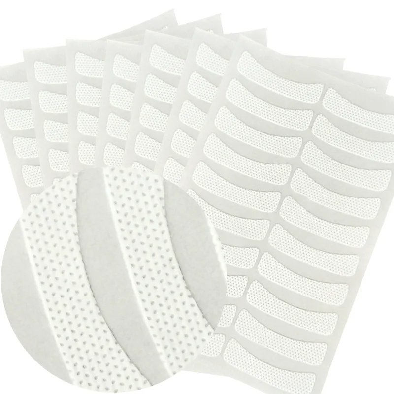 200 шт одноразовые накладки для наращивания ресниц бумажные накладки для глаз бумажные накладки для наращивания ресниц наклейки Обертывания ресниц