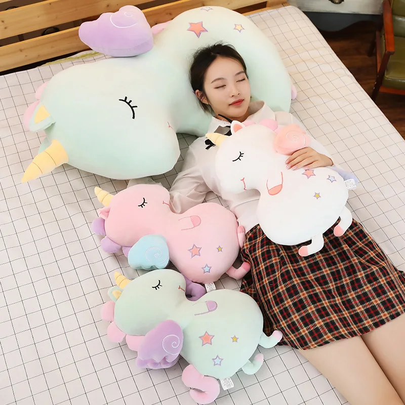 

INS Cute Star Unicorn Horse Software Doll Plush Toys Pajama Pillow Valentine's Day Gift for a Girlfriend