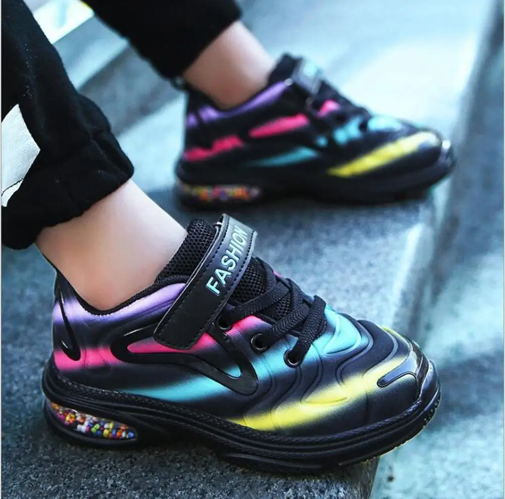 Новые крутые кроссовки для подростков брендовая детская обувь мальчиков