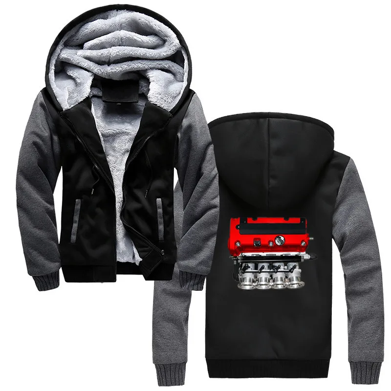 K20 Itb Rbc коллектор Jdm Integra Civic Тип R красный клапан крышка Rsx евро R толстовки мужские зимние теплые утепленные толстовки забавные