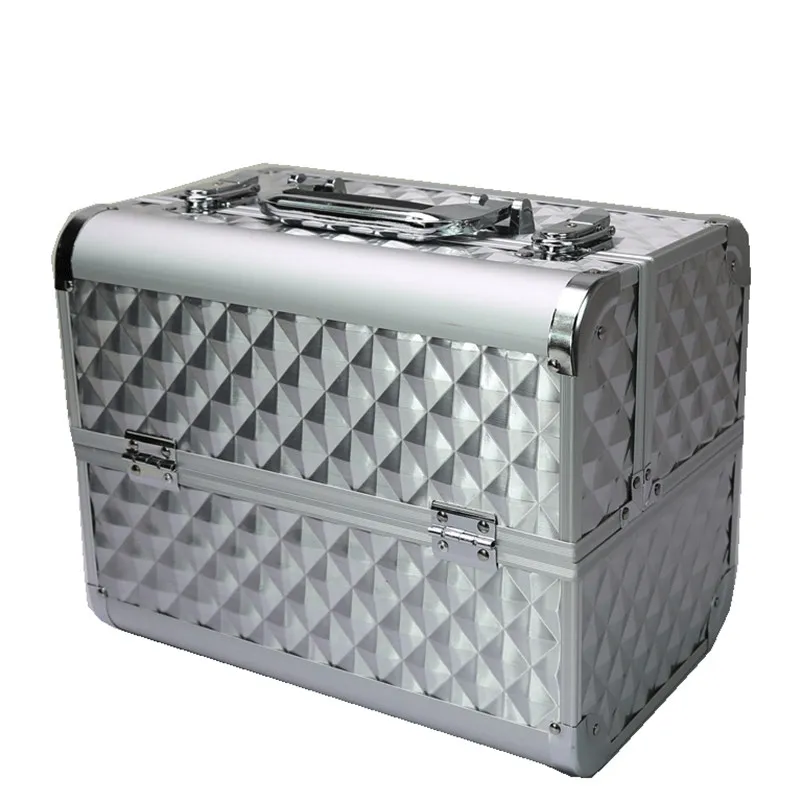 

Portable cosmetic bag suitcases makeup beauty professional multi function cosmetology tattoo eyebrow teacher manicure case