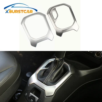 

Xburstcar Car Interior Gear Shift Knob Panel Decoration Cover Trim Frame Stickers Fit for Jeep Renegade 2014 - 2019 AT Model