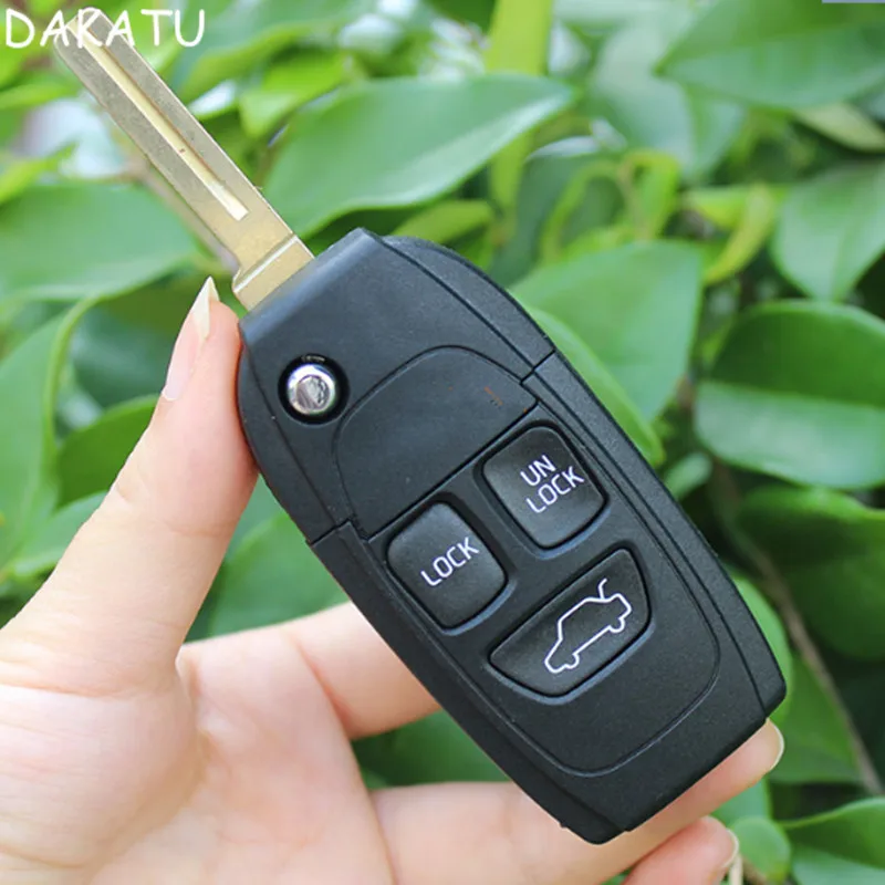 Корпус дистанционного ключа DAKATU для Volvo S80 S70 V70 C70 S40 V40 XC90 XC70 5 шт./лот | Автомобили и