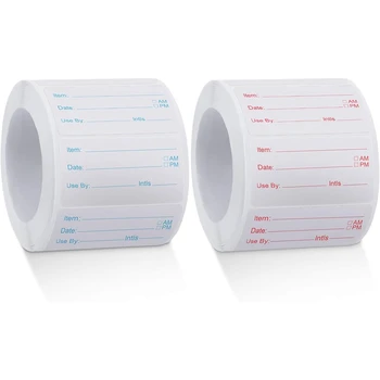 

Removable Food Labels Food Canning Labels Removable Food Stickers for Home or Restaurant Canning Food Container 2 Pcs
