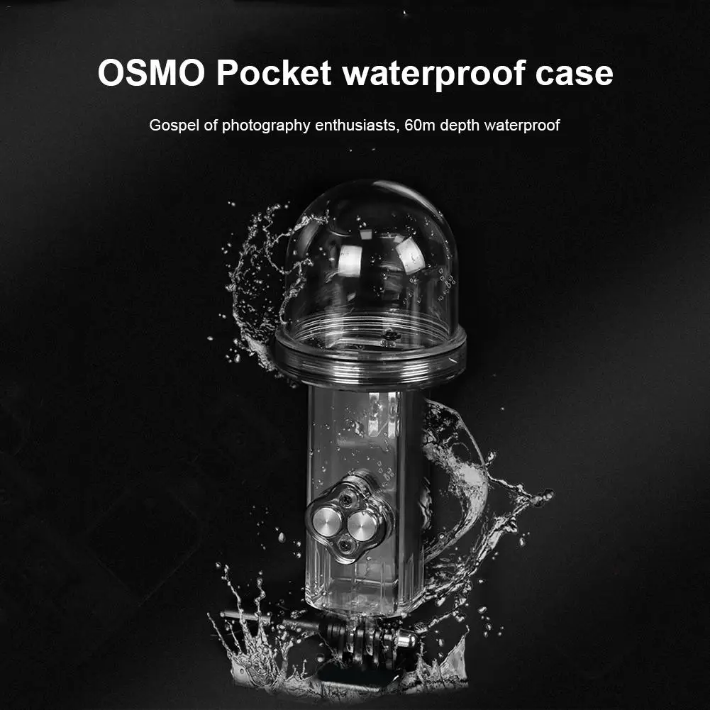 60 м водонепроницаемый корпус чехол для DJI OSMO Карманный чехол Дайвинг защитный чехол для DJI OSMO Карманный карданный камеры аксессуары