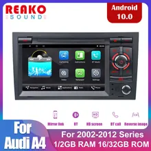 

REAKOSOUND 2Din 7" IPS Android with Carplay and AHD DSP GPS Auto Radio For Audi 2002-2012 A4 B6 B7 S4 RS4 Navigation DVD Player