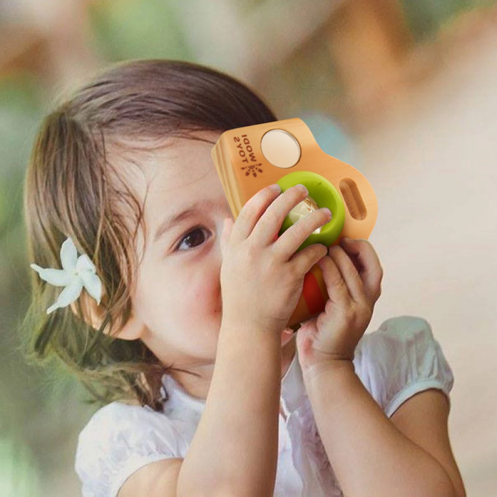 Cute Baby Toys Mini Hanging Wooden Camera Photography Toys for Kids Montessori Toy Gift Children Gift Room Decor DIY Presents