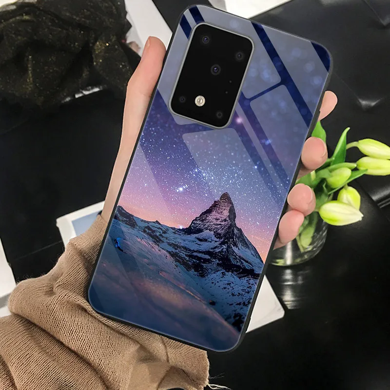 Для samsung Galaxy S11 Plus S11E чехол из закаленного стекла жесткий чехол для телефона для samsung Galaxy S11 S11Plus TPU бампер чехол s
