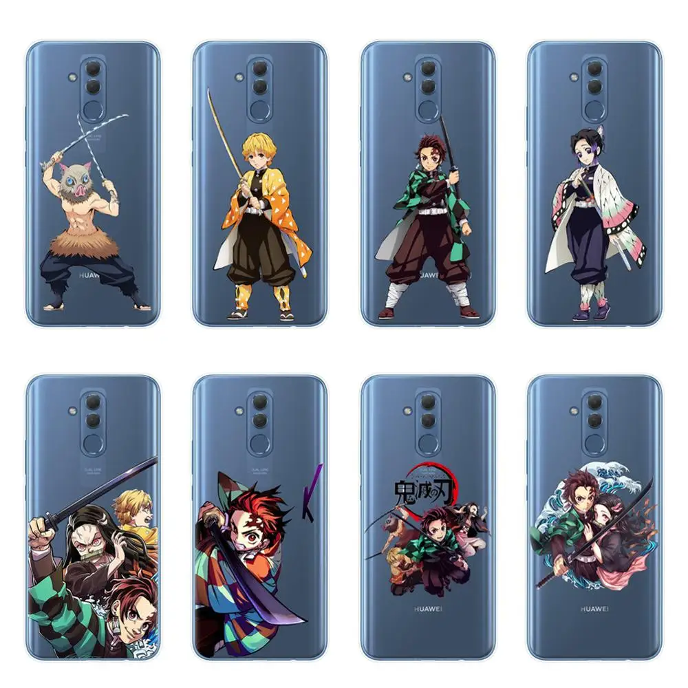 Чехол для телефона Kamado Nezuko Kimetsu no Yaiba рассекающий демонов Huawei P30 P20 Mate 10 20 30 Lite Pro Y9 2019