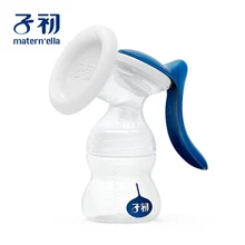 Matern'ella ручной молокоотсос мощная бутылка на присоске сосание с бутылка для детского молока BPA бесплатно