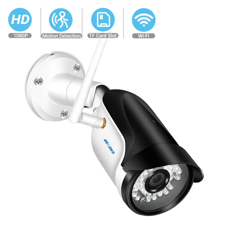 IP камера BESDER 1080/960/720P 128 ГБ слот для TF карты|Камеры видеонаблюдения| |