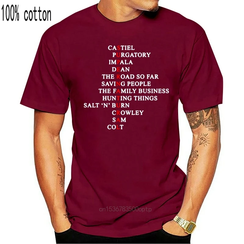 Supernatural Awesome T Shirt Comical Spring Crew Neck Cotton Create Normal Formal Sunlight | Женская одежда