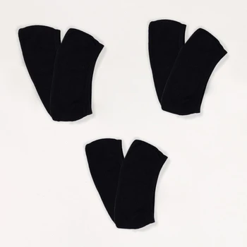 

Set of men's invisible socks 3 pairs "Base", color black, size 24-28,
