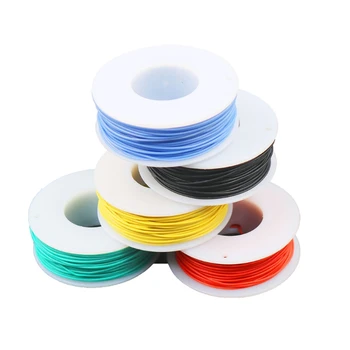 

30AWG Five-color Flexible Silicone Wire High Temperature Resistance Wrappingwire M4YD