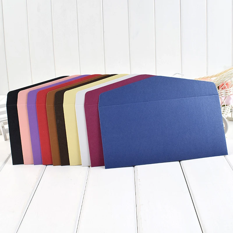 10pcs/lot 22cmX11cm Color Pearlescent Paper Envelope For Business Invitations, Greeting Cards, Postcard Bags