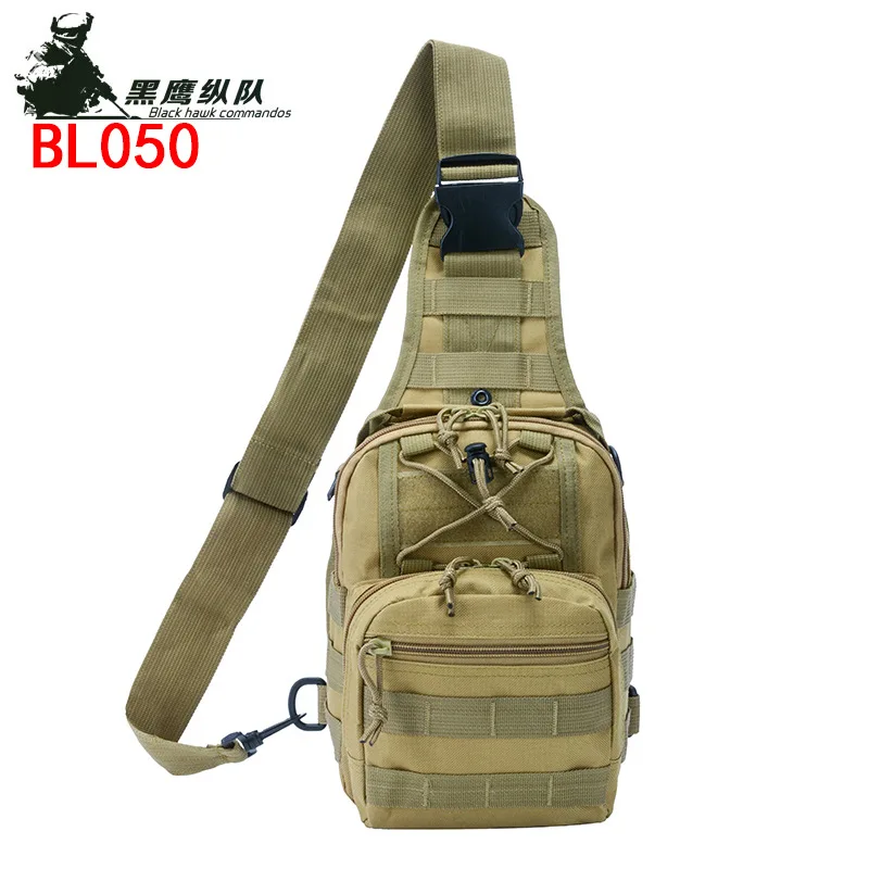 

Army Fans Tactical Chest Bag Women's Casual Riding Sports Shoulder Men's Bag Outdoor Camouflage Chest Pack iPad Single-shoulder