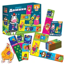 Настольная игра Vladi Toys "CRAZY Домино"