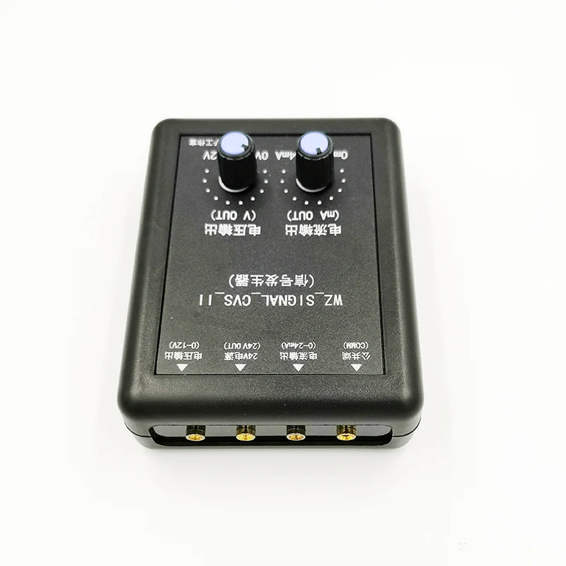 Портативный 4-20mA генератор сигналов для PLC счетчик DCS калибровки Регулируемый 0-10 в 24 в 0-20 мА генератор