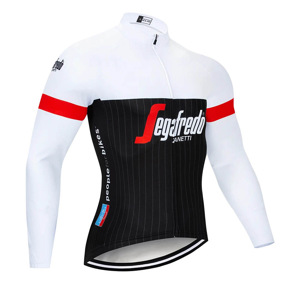 Профессиональная командная одежда для треккинга и велоспорта с длинным рукавом, дышащая тонкая мужская одежда для велоспорта, MTB велосипед, Ropa Ciclismo, велосипедная спортивная одежда - Цвет: Cycling jersey