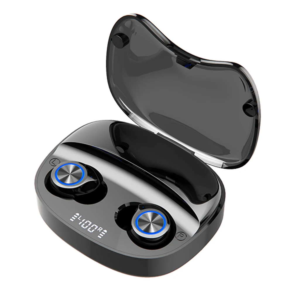 TW90 Wireless Bluetooth V5 0 Stereo HiFi In Ear Earphones With Mic Sports Headphones For Listening To Songs