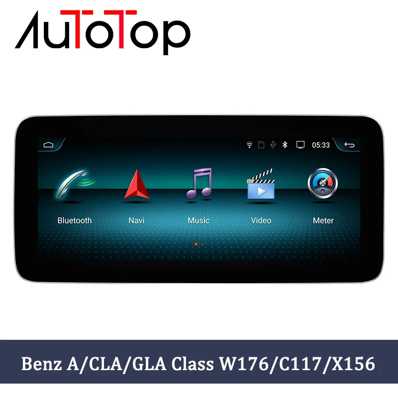 AUTOTOP Benz Android автомобильный мультимедийный плеер GPS радио для Mercedes A класса W176/GLA