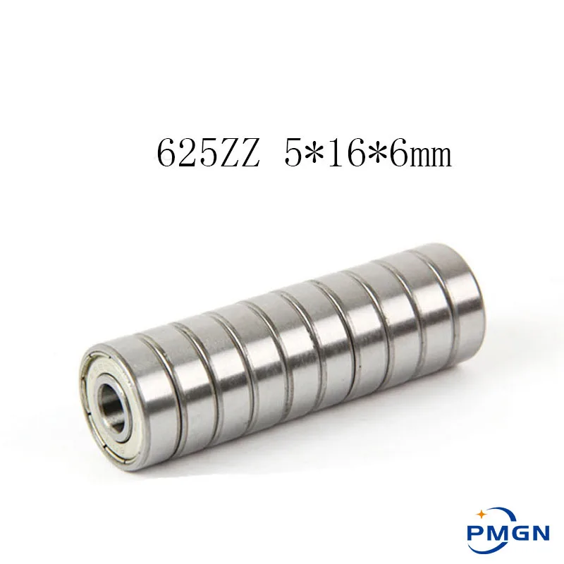 50PCS ABEC 5 625ZZ 625Z 625 ZZ 625 2z 5*16*5 mm Sealed Metal Miniature ...