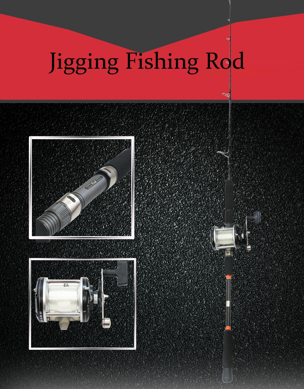 AI SHOUYU Mar Barco Jigging Vara De