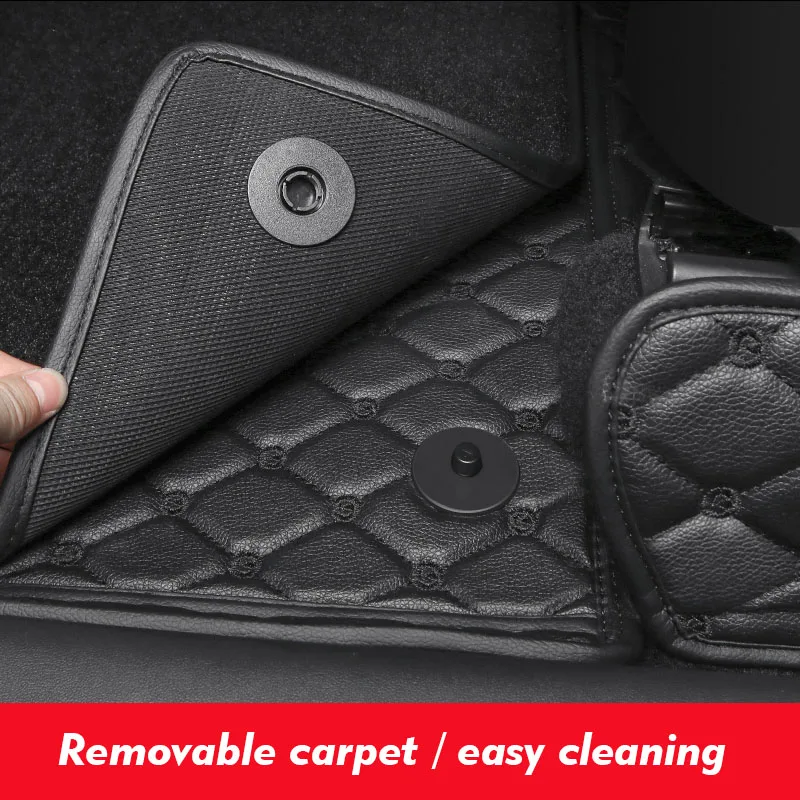 Lhd Double Layer Wire Loop Carpets Car Floor Mats For Audi A6 Avant 2018 2017 2016 2015 2014