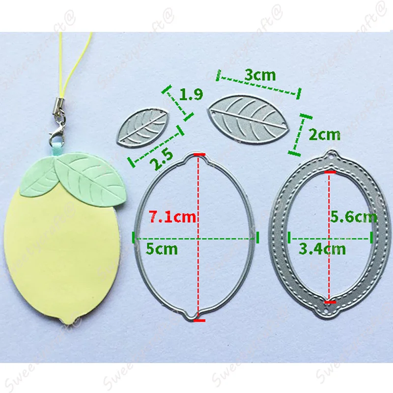 Lemon Shake Cutting Dies 2