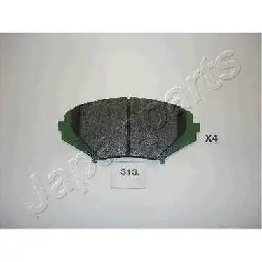Колодки дисковые передние Mazda RX8 2.6 03 JAPANPARTS PA-313AF
